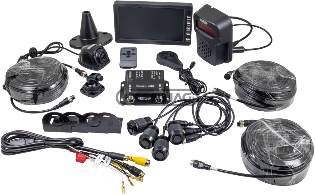 Kit radar posteriore con video 7
