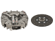 kit frizione a 6 leve e 6 fori da 10 mm con disco PDF