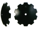 Disco frangizolle dentato