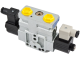 Elemento singolo elettrodistributore - 12 V ON-OFF in LS - compensato