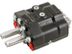 Distributore a 2 leve doppio effetto per caricatori con circuito LOAD SENSING
