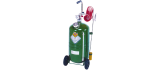 Nebulizzatore carrellato in acciaio verniciato
