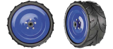 Ruota con cerchio in ferro e mozzo
